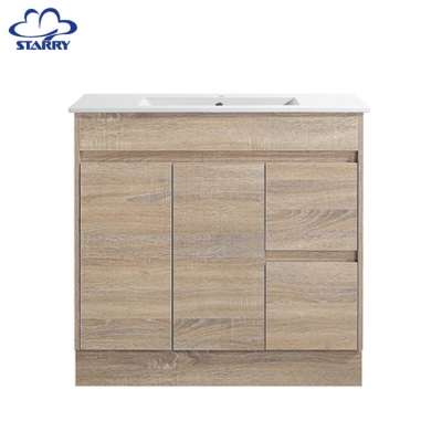 China Factory manufacturer provide wooden storage side corner cabinet bathroom