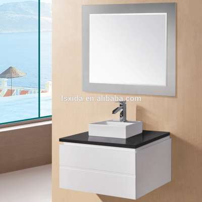 LEXI series WALL-HUNG cabinet Chinese bathroom vanity counter ceramic basin